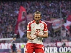 Harry Kane dari Bayern Munich juga sudah mencetak 6 gol sejauh ini. AP/Matthias Schrader