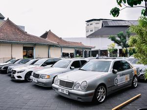 Pencinta Mercedes-Benz dari Dalam dan Luar Negeri Tumpah Ruah di Solo