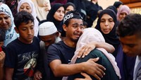 Lebih dari 11 ribu warga Palestina telah tewas akibat serangan Israel. REUTERS/Mohammed Salem.