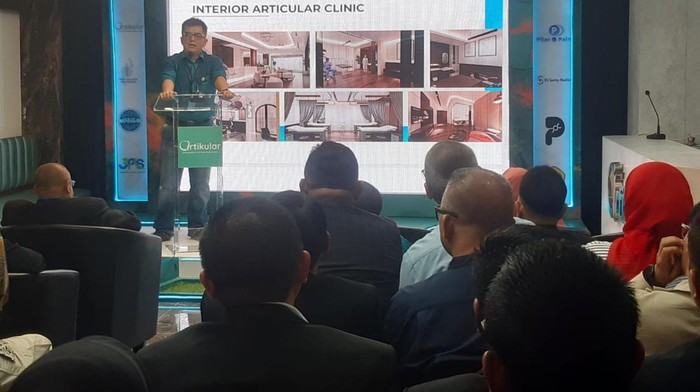 PT. Pain Inisiasi Indonesia, menghadirkan klinik artikular di Radio Dalam, Jakarta Selatan. Ini diklaim sebagai klinik artikular terbesar di Indonesia.