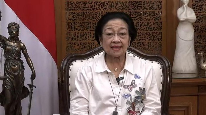 Megawati (Screenshot YouTube PDI Perjuangan)