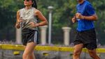 Finish Marathon 42 Kilometer, Nirina Zubir Gemar Makan Makanan Sehat