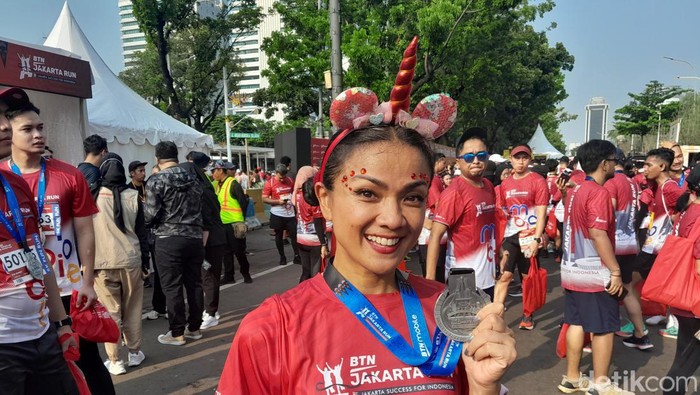 Rahasia Bugar Nirina Zubir, Ikut Marathon New York 42K di Usia 43 Tahun