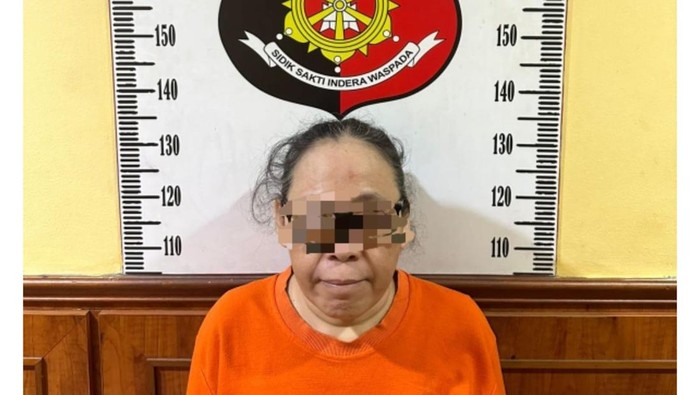 NZ saat ditangkap polisi (dok. Istimewa)