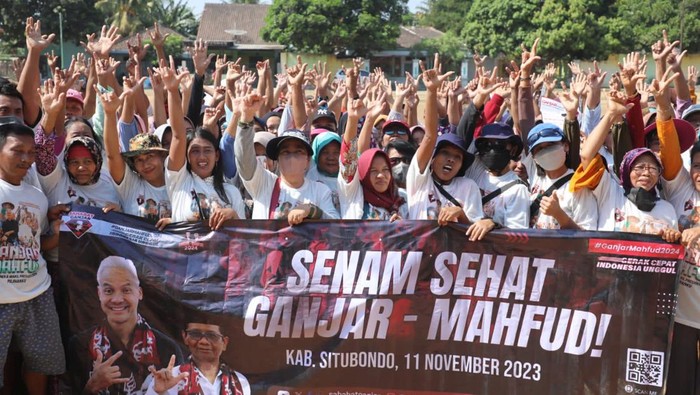 Relawan Ganjar dan Mahfud Md