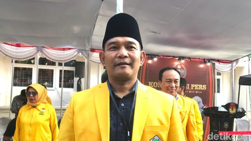 Sekretaris DPD Partai Golkar NTB yang juga anggota DPRD NTB Lalu Satriawandi.