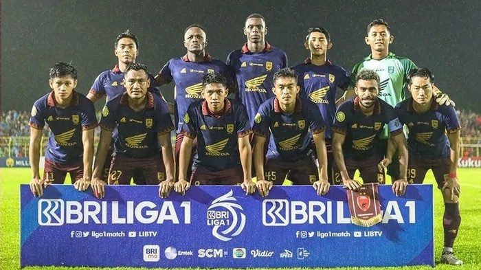Starting line up PSM Makassar di Liga 1 2023/2024.