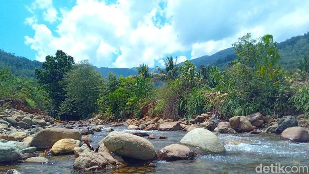 Tambang Gunung Wato-wato. Nurkholis Lamaau/detikcom