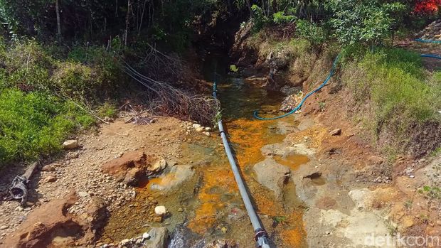 Tambang Gunung Wato-wato. Nurkholis Lamaau/detikcom
