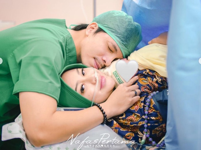 Aurel Hermansyaah lahiran anak kedua