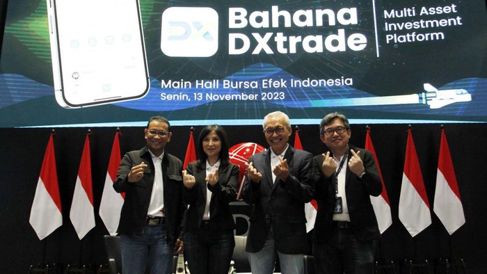 Bahana Sekuritas Luncurkan Inovasi Terbaru Bahana DXtrade Bahana Sekuritas meluncurkan Bahana DXtrade. Bahana DXtrade adalah platform investasi yang menawarkan akses investasi terhadap ragam produk pasar modal.