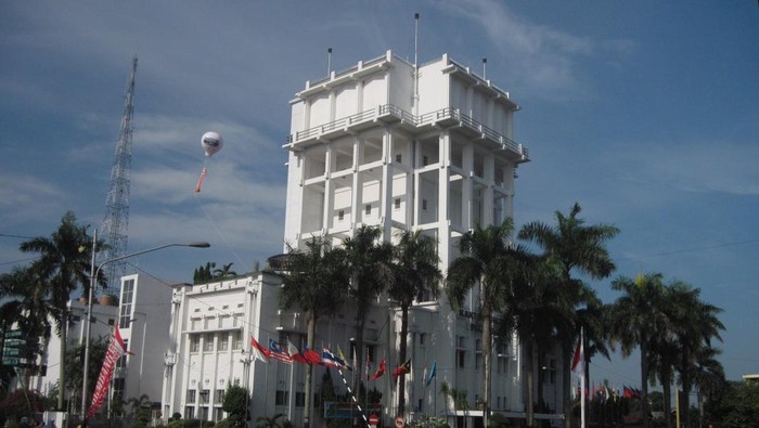 Balai Kota Palembang dulunya tempat penampungan air.