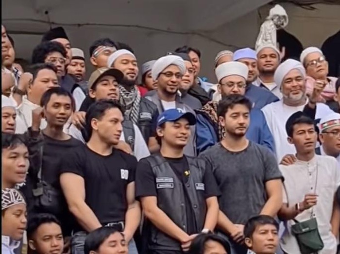 Abidzar, Jefri Nichol, dan Bryan Domani ikut Submori untuk Palestina bersama Bikers Dakwah.