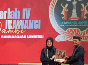 Bupati Banyuwangi Hadiri HUT Ikawangi Jambi, Ini Pesannya