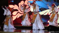 Malam puncak penganugerahan Soedirman Awards 2023 ini digelar di Balai Samudera, Kelapa Gading, Jakarta Utara, Senin (13/11/2023).  