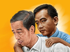 Warisan Suara Jokowi ke Gibran