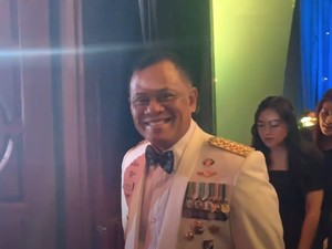 Eks Panglima TNI Gatot Nurmantyo dan CT Hadiri Soedirman Awards 2023