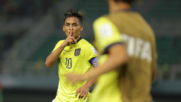 Timnas Ekuador meraih kemenangan pertamanya di Piala Dunia U-17 2023. Mereka menang 2-0 atas Maroko.