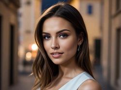 Emily Pellegrini, Model Cantik Tapi Ternyata AI