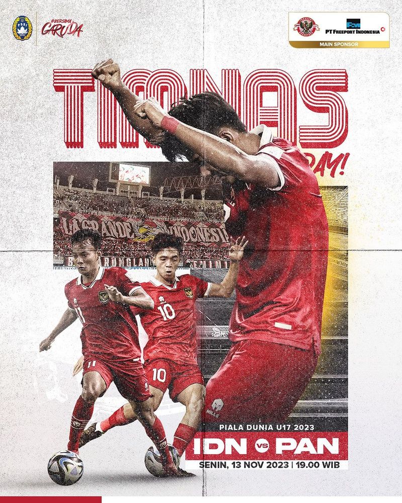 Jadwal Piala Dunia U-17 2023 Indonesia vs Panama Malam Ini