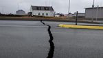 Jalan di Islandia Banyak Retakan Imbas Aktivitas Gunung Berapi
