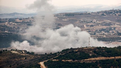 Jet Tempur Israel Gempur Persembunyian Hizbullah di Lebanon