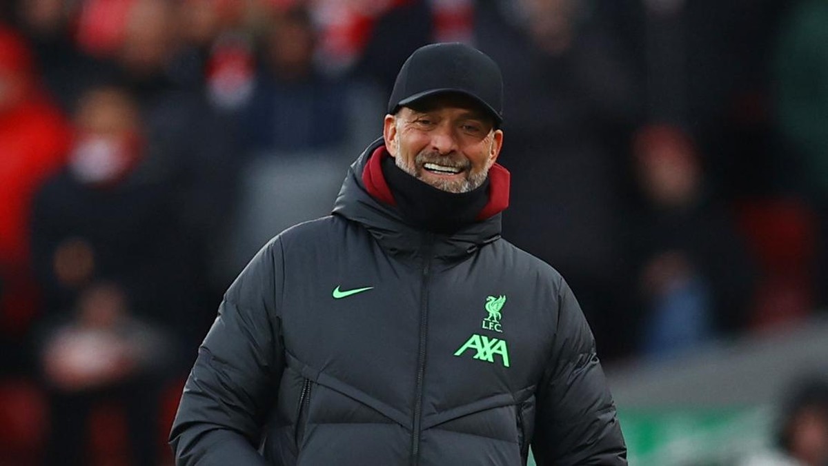 Juergen Klopp keluhkan jadwal Man City vs Liverpool dua pekan lagi (REUTERS/MOLLY DARLINGTON)