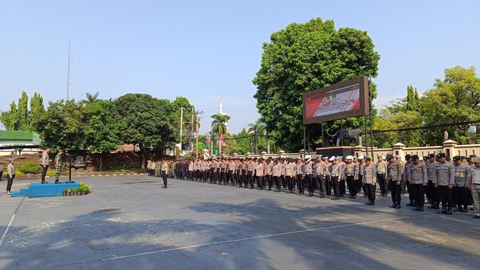 Kapolres Bogor ke Anggota: Apabila Ada Kelompok Ganggu Pemilu, Tangkap