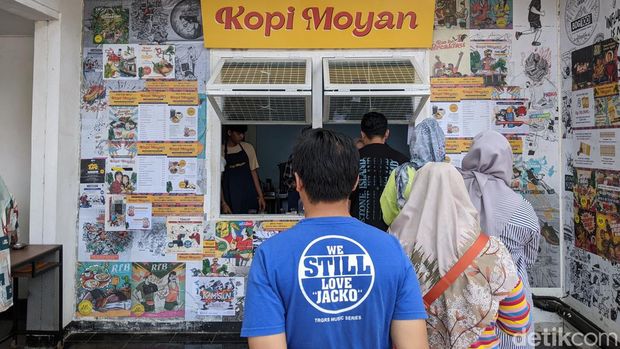 Kopi Moyan di Bandung.