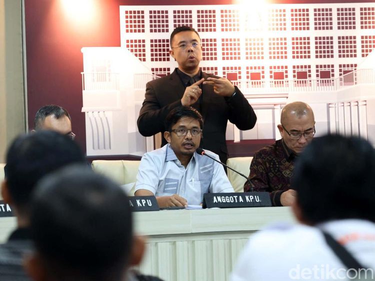 KPU Tetapkan Capres-Cawapres 2024