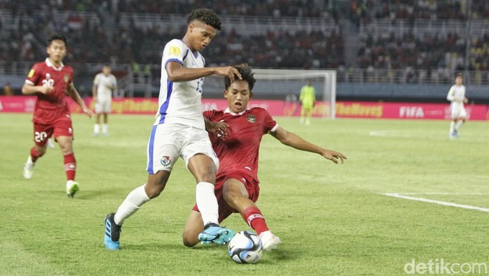 Laga Indonesia U-17 vs Panama U-17
