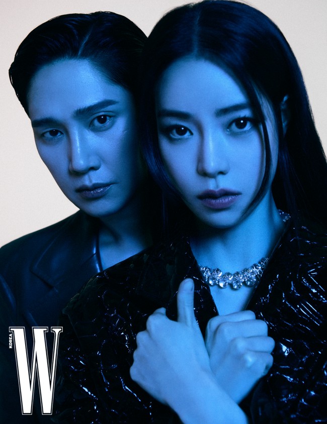 Lim Ji Yeon dan Park Sung Hoon juga diperhitungkan sebagai pasangan drama Korea ‘antagonis’ terbaik di tahun 2023. Keduanya tidak pernah berpacaran secara resmi, namun memiliki chemistry tersendiri. Foto: dok. W Korea
