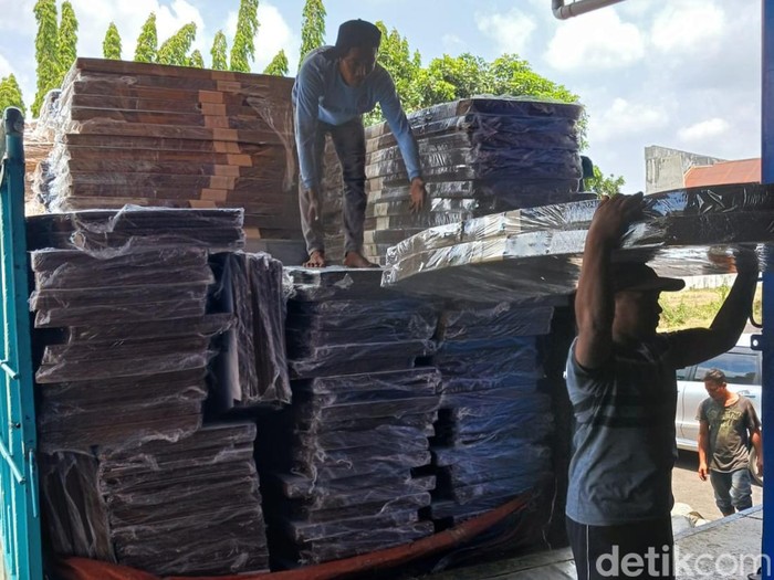 logistik pilpres di KPU Kabupaten Blitar
