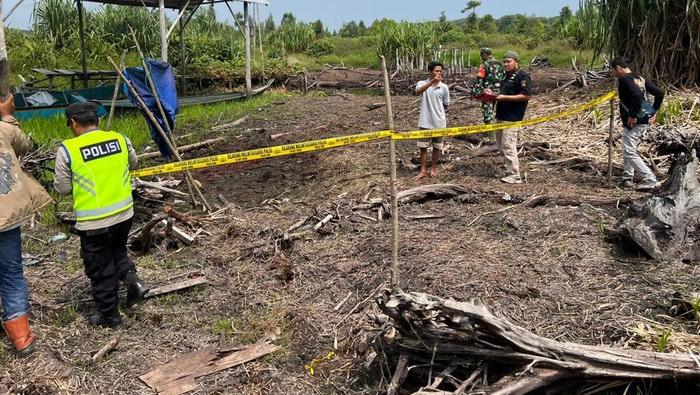 Lokasi Salman bacok rekan kerjanya, Lambok Pandiangan hingga tewas.