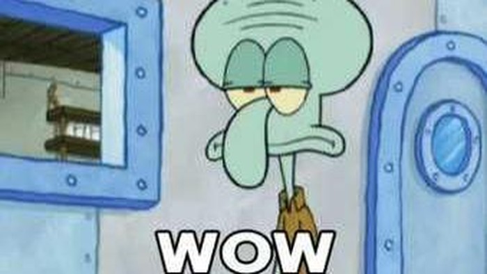 Waktu kecil selalu berpikir bahwa Squidward nggak asik kayak Spongebob dan Patrick. Tapi makin dewasa kok makin mirip Squidward?