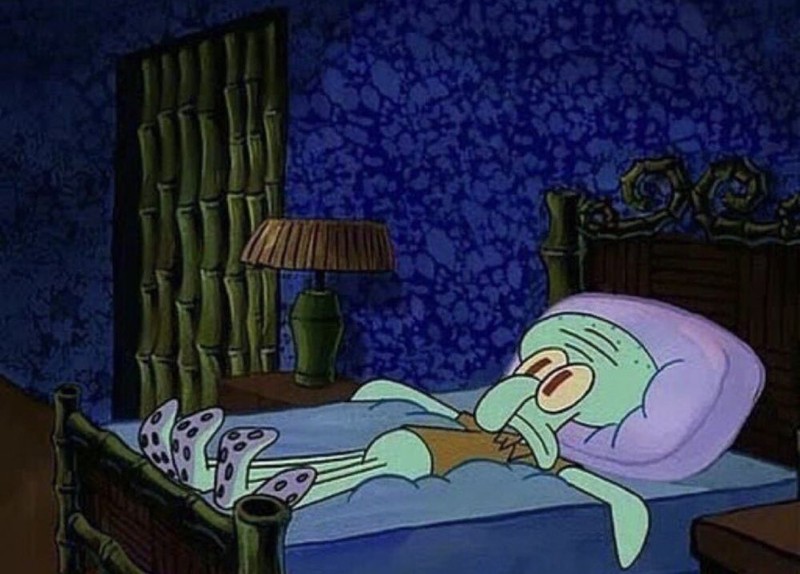 Waktu kecil selalu berpikir bahwa Squidward nggak asik kayak Spongebob dan Patrick. Tapi makin dewasa kok makin mirip Squidward?