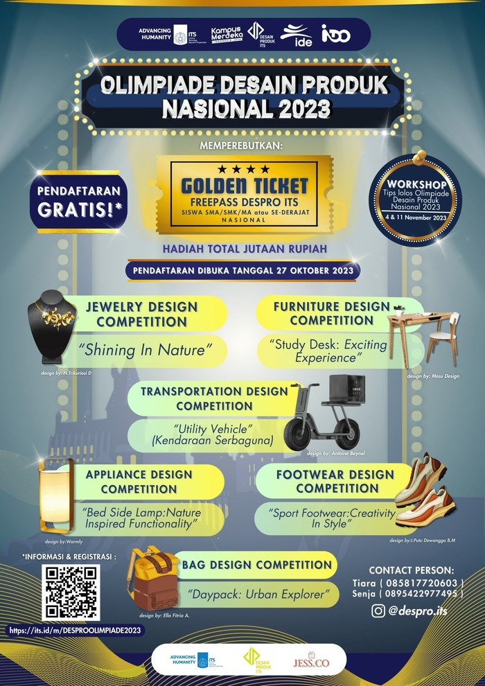 Olimpiade Desain Produk Nasional ITS 2023