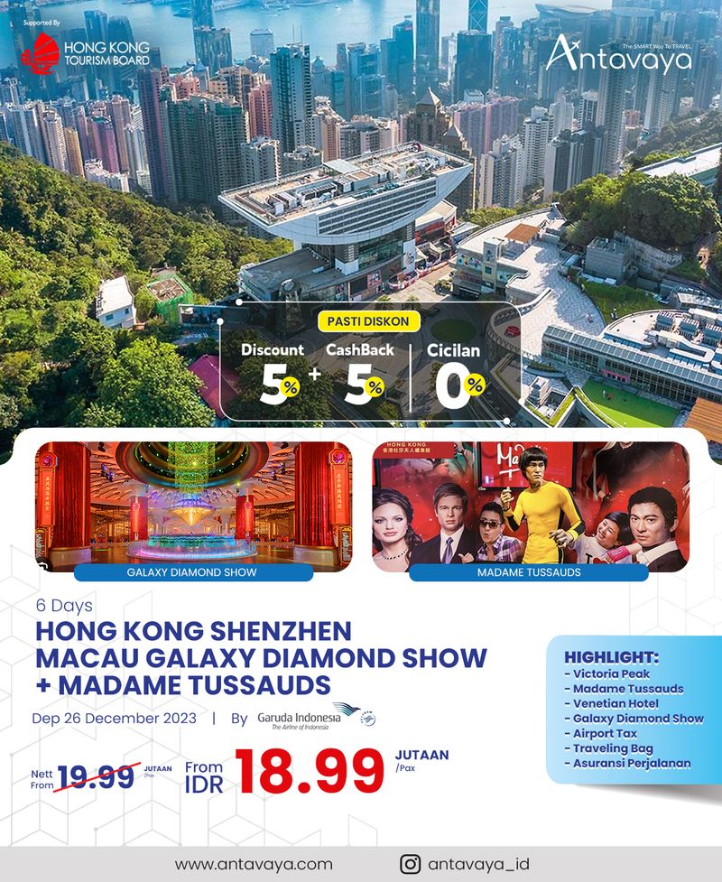 Paket wisata Hong Kong