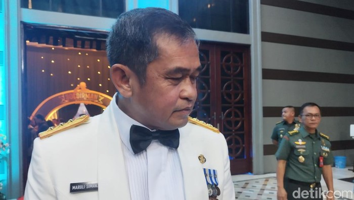 Pangkostrad Letjen Maruli Simanjuntak (Audrey Santoso/detikcom)