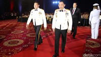 Yudo datang berbarengan dengan Kapolri Jenderal Pol Listyo Sigit Prabowo.
