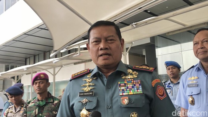Panglima TNI Laksamana Yudo Margono. (Firda Cynthia Anggrainy/detikcom).