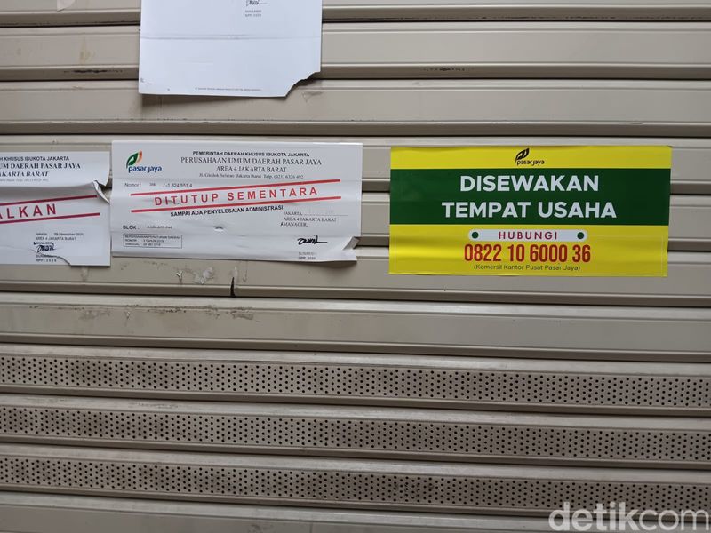 Pasar Glodok Sepi
