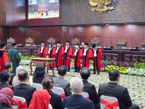 Suhartoyo Resmi Jadi Ketua MK Gantikan Anwar Usman
