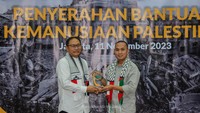 BSI Maslahat menyalurkan bantuan kemanusiaan untuk rakyat Palestina melalui Al-Khair Foundation Gaza, Palestina, Sabtu (11/11/2023).  