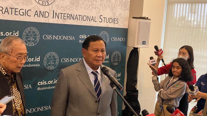 Prabowo di CSIS Jakarta