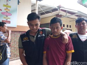 Wajah Murung Ari yang Baru Keluar Pintu Lapas Langsung Ditangkap Lagi
