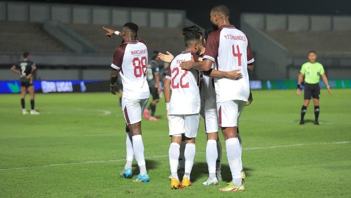 PSM Makassar bermain imbang 1-1 di markas Dewa United dalam laga Liga 1 2023/2024.