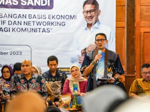 Sandiaga Kenalkan Ekonomi Hijau-Beri Pelatihan ke UMKM di Yogyakarta