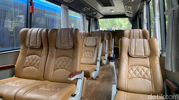 Shuttle bus khusus Piala Dunia U-17 yang disiapkan Dishub Solo.