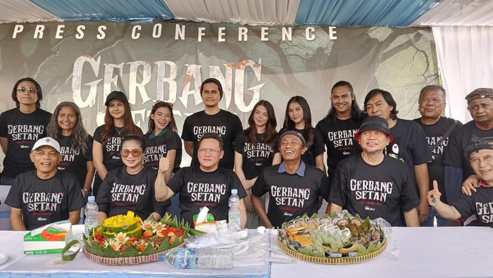 Suasana Jumpa Pers Film Gerbang Setan